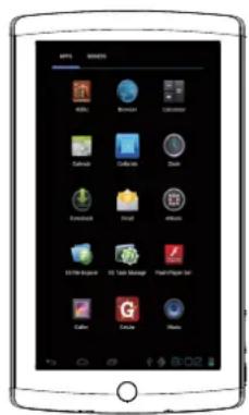 COBY Kyros MID7033 - A propos du Capteur d'OrientationRecharge de la Tablette - 2