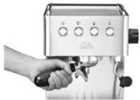 Solis Personal Barista 1150 - SIEBTRÄGER EINSETZEN - 1