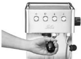 Solis Personal Barista 1150 - FILTERHOUDER PLAATSEN - 3