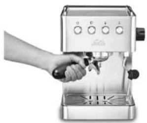 Solis Personal Barista 1150 - LAVAGE DE LA MACHINE AVANT LA PREMIERE MISE EN SERVICE ET AVANT CHAQUE UTILISATION - 2