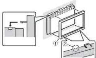 PIONEER AVICZ820DAB - Instalacion con el soporte - 3
