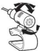 PIONEER AVICZ820DAB - Regolazione dell'angolazione del microfono - 1