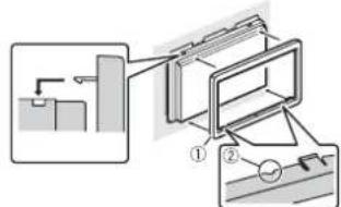 PIONEER AVICZ820DAB - Einbau mit der Halterung - 3
