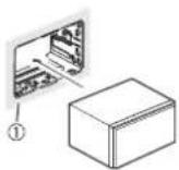 PIONEER AVICZ820DAB - Einbau mit der Halterung - 2