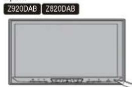 PIONEER AVICZ820DAB - Start the engine. - 1