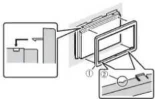 PIONEER AVICZ820DAB - Installazione con il supporto - 3