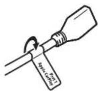 PIONEER AVICZ820DAB - Identificatielabels aan USB-kabels bevestigen - 1