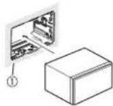 PIONEER AVICZ820DAB - Installation avec lesupport - 2