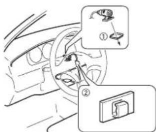 PIONEER AVICZ820DAB - Installation on the steering column - 2