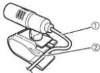 PIONEER AVICZ720DABC - Montage sur le pare-soleil - 1