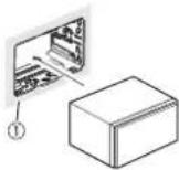 PIONEER AVICZ720DABC - Installazione con il supporto - 2