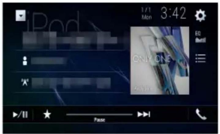 PIONEER AVICZ820DABC - Écran Apple Music Radio - 1