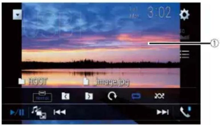 PIONEER AVICZ820DABC - Écran d'images fixes - 1