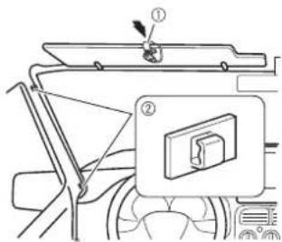 PIONEER AVHZ9200DAB - Montage an der Sonnenblende - 2
