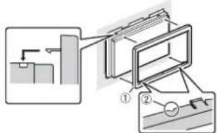 PIONEER AVHZ9200DAB - Instalación con el soporte - 3