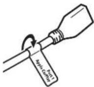 PIONEER AVHZ9200DAB - Apposer les étiquettes d'identification sur les câbles USB - 1