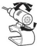 PIONEER AVHZ9200DAB - Adjusting the microphone angle - 1