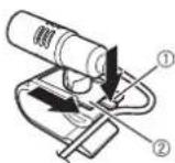 PIONEER AVHZ9200DAB - Installation on the steering column - 1