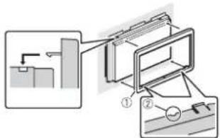 PIONEER AVHZ9200DAB - Installazione con il supporto - 3