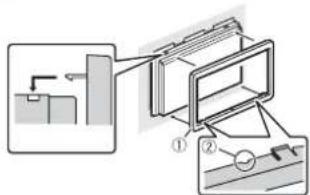 PIONEER AVHZ9200DAB - Installatie met de houder - 3