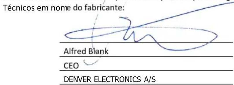 DENVER HBO6750 - Diretiva de máquinas 2006/42/EC - 1