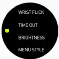 MYKRONOZ ZeSport 2 - I POUR CHANGER LE STYLE DE MENU DE VOTRE MONTRE : - 4