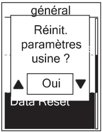 Bryton Aero 60 - Réinitialisation des données - 1
