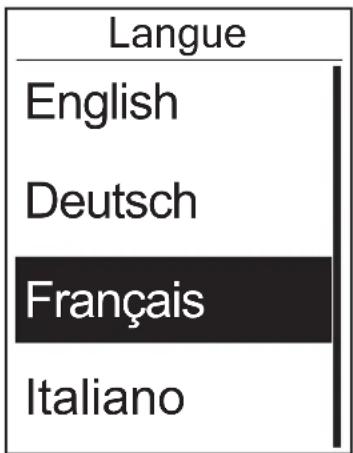 Bryton Aero 60 - Langue - 1