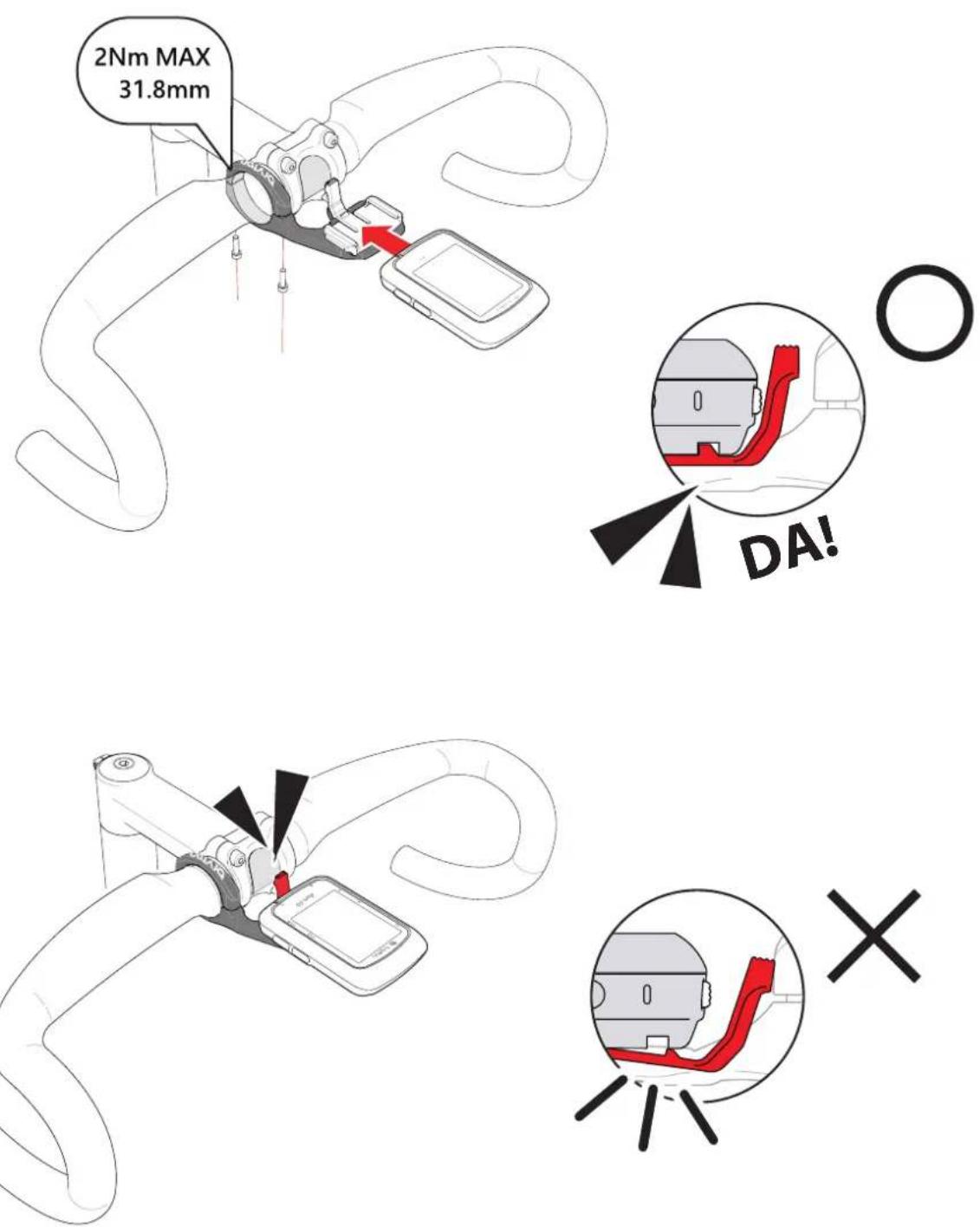 Bryton Aero 60 - Utilisation de l'Aero Mount pour monter l'Aero 60 - 1