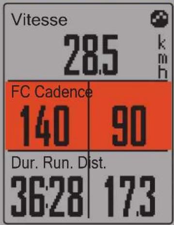 Bryton Aero 60 - Affichage du compteur - 6