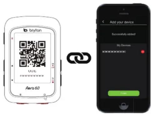 Bryton Aero 60 - REMARQUE : L'UUID est le numéro à 16 chiffres au dos de l'appareil. - 3