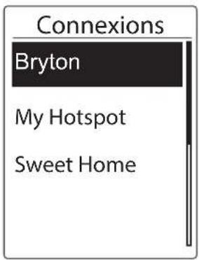 Bryton Aero 60 - Connexion à un réseau - 1