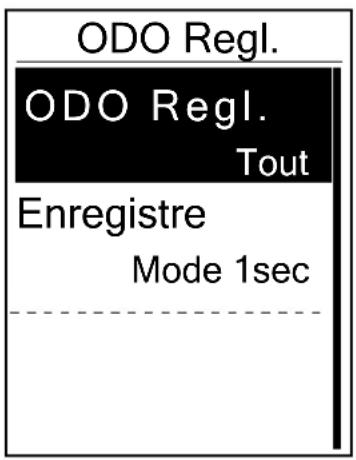 Bryton Rider 410 - Réglage de l'odomètre - 1