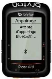 Bryton Rider 410 - Appairer votre appareil avec l'application Bryton Mobile - 3