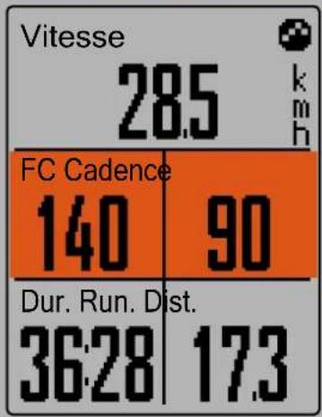 Bryton Rider 410 - Affichage du compteur - 6