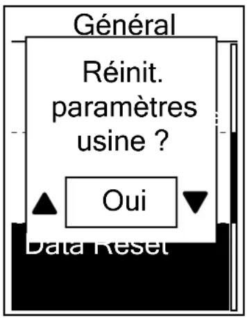 Bryton Rider 410 - Réinitialisation des données - 1