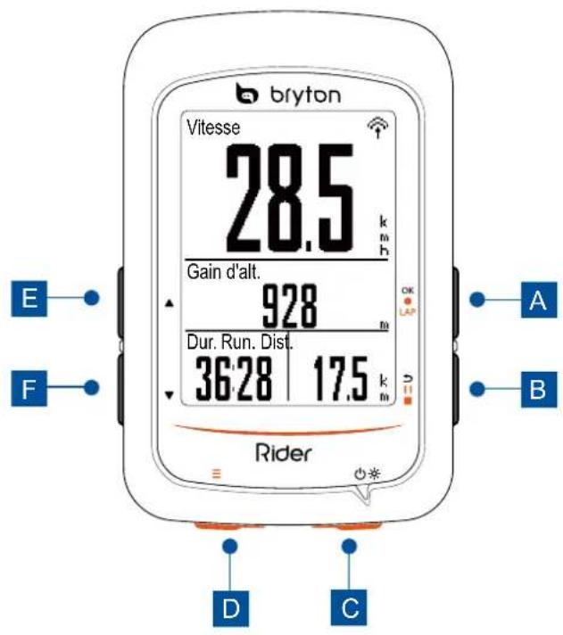 Bryton Rider 410 - Votre Rider 410 - 1