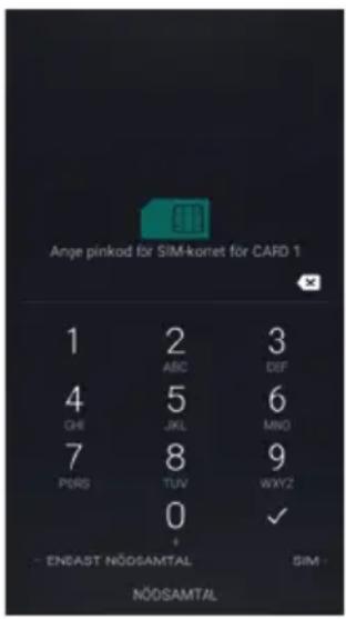 Amplicomms PowerTel M9500 - Ange SIM-PIN (beroende på din mobiloperator) - 1