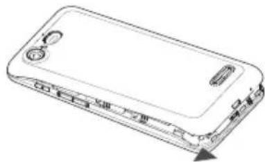 Amplicomms PowerTel M9500 - Sette inn SIM-kort, lagringskort og batteri - 1