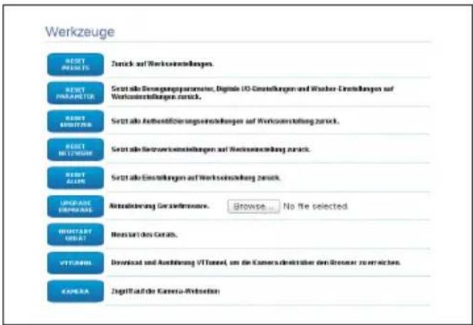Videotec Ulisse Radical - Werkzeuge Seite - 2