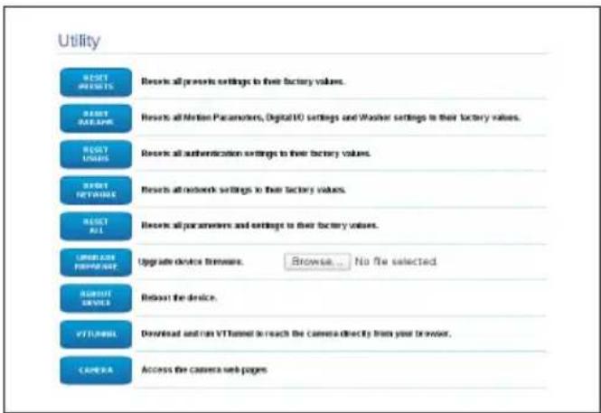 Videotec Ulisse Radical - Tools Page - 2