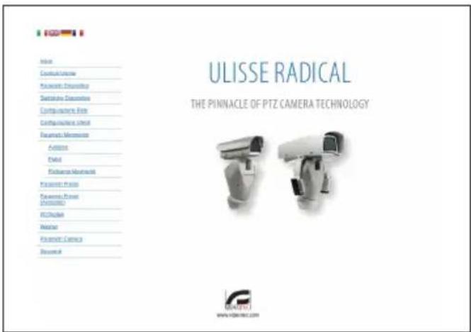Videotec Ulisse Radical - Interfaccia web - 5