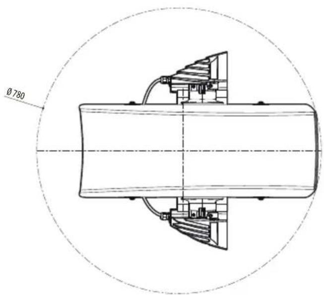 Videotec Ulisse Radical - Technische Zeichnungen - 5