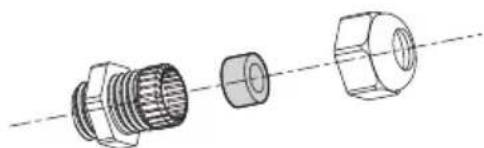 Videotec Ulisse Radical - Connection of the cables to the base - 4
