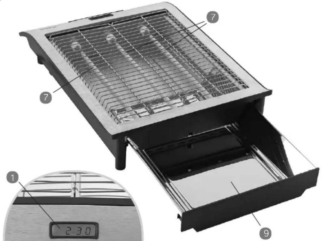 UFESA TT7920 - tostador plano - 2