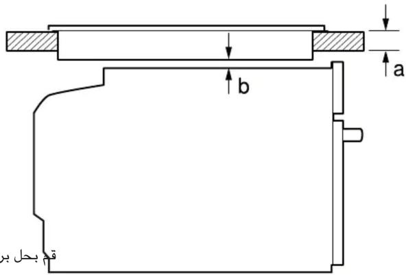SIEMENS CR676G0S3 - تثبيت الجهاز - صورة 5 - 1