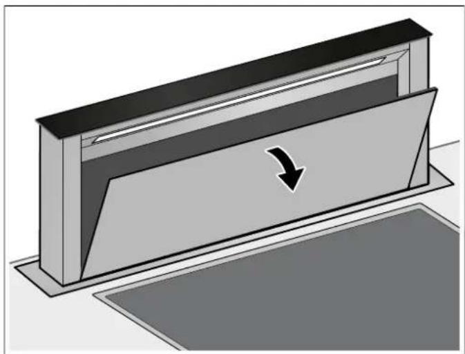 SIEMENS LD97DBM69B - Rimuovere il filtrlo metallico per grassi - 1