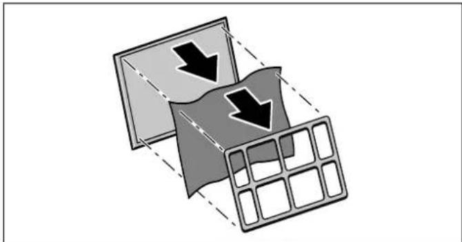 SIEMENS LD97DBM69B - Dépose du filtré à charbon actif (uniquement pour le mode recyclage) - 1