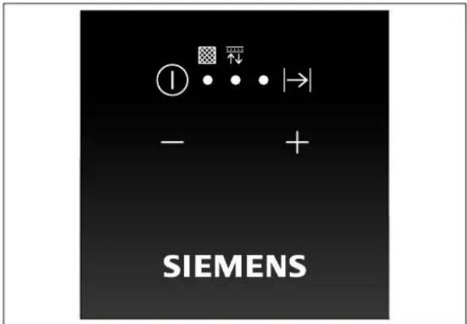 SIEMENS LF16VA570B - Bedieningselementen Bedieningspaneel - 1