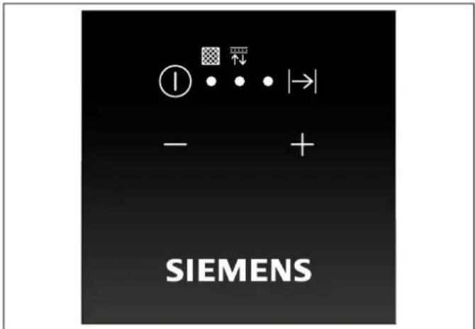 SIEMENS LF16VA570B - Pannello di commando - 1